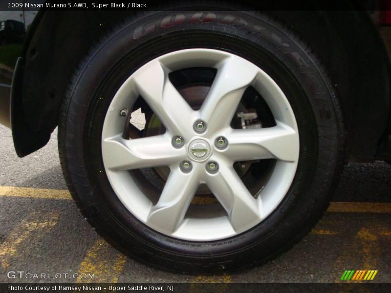 Super Black / Black 2009 Nissan Murano S AWD