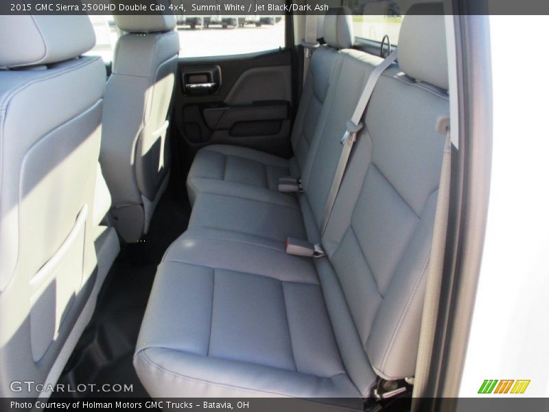 Summit White / Jet Black/Dark Ash 2015 GMC Sierra 2500HD Double Cab 4x4