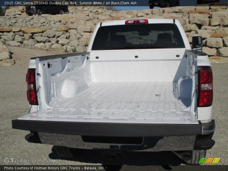 Summit White / Jet Black/Dark Ash 2015 GMC Sierra 2500HD Double Cab 4x4