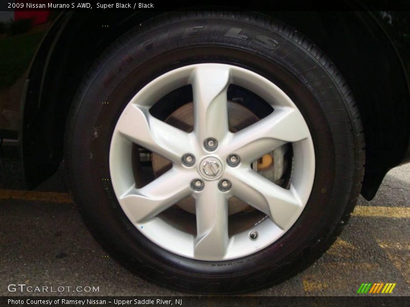 Super Black / Black 2009 Nissan Murano S AWD