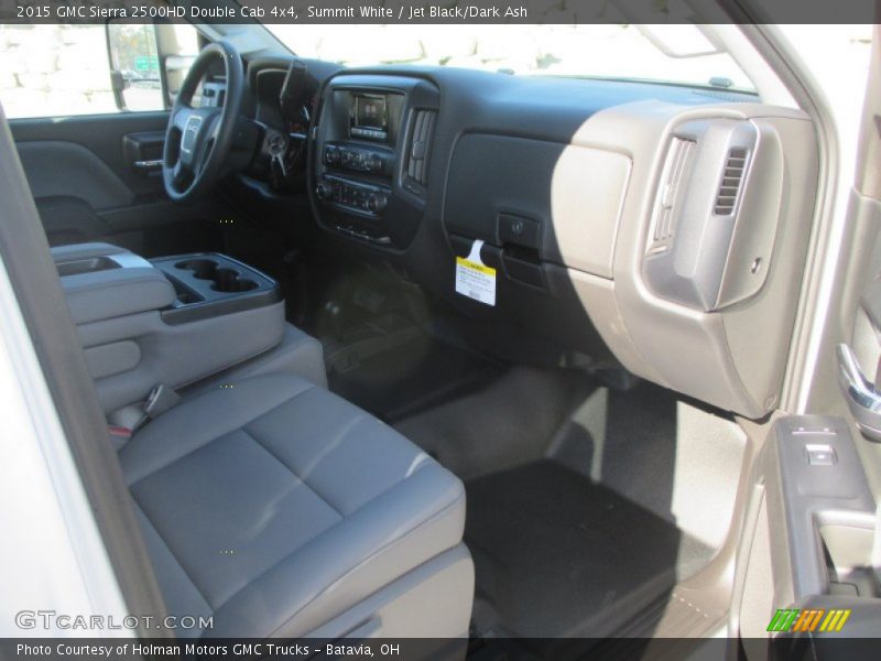 Summit White / Jet Black/Dark Ash 2015 GMC Sierra 2500HD Double Cab 4x4