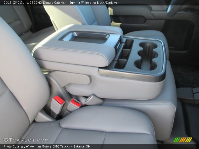 Summit White / Jet Black/Dark Ash 2015 GMC Sierra 2500HD Double Cab 4x4
