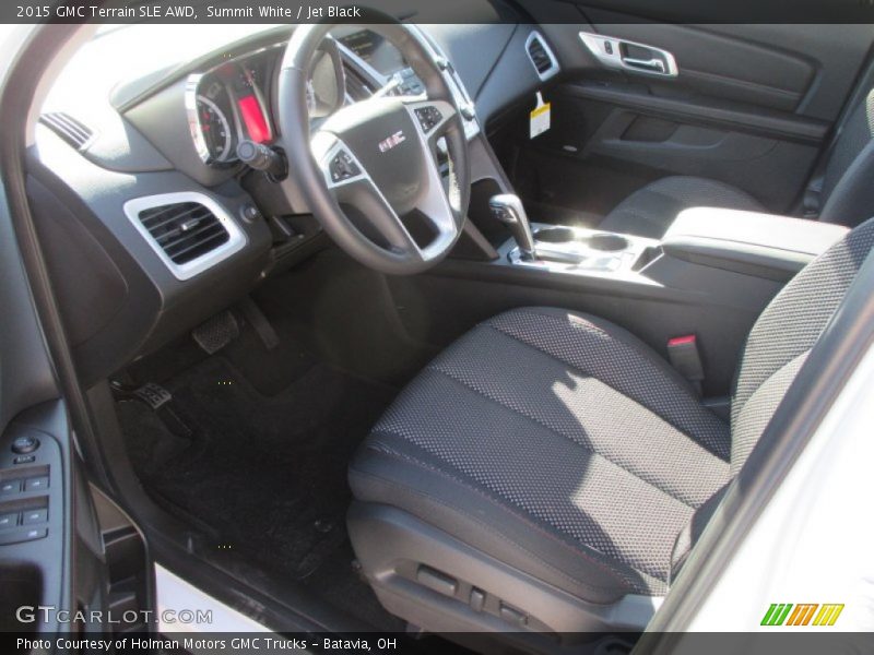 Summit White / Jet Black 2015 GMC Terrain SLE AWD