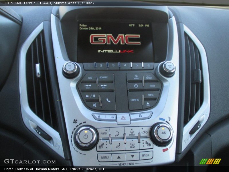 Summit White / Jet Black 2015 GMC Terrain SLE AWD