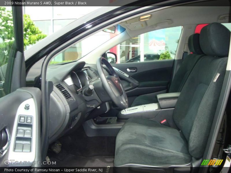 Super Black / Black 2009 Nissan Murano S AWD
