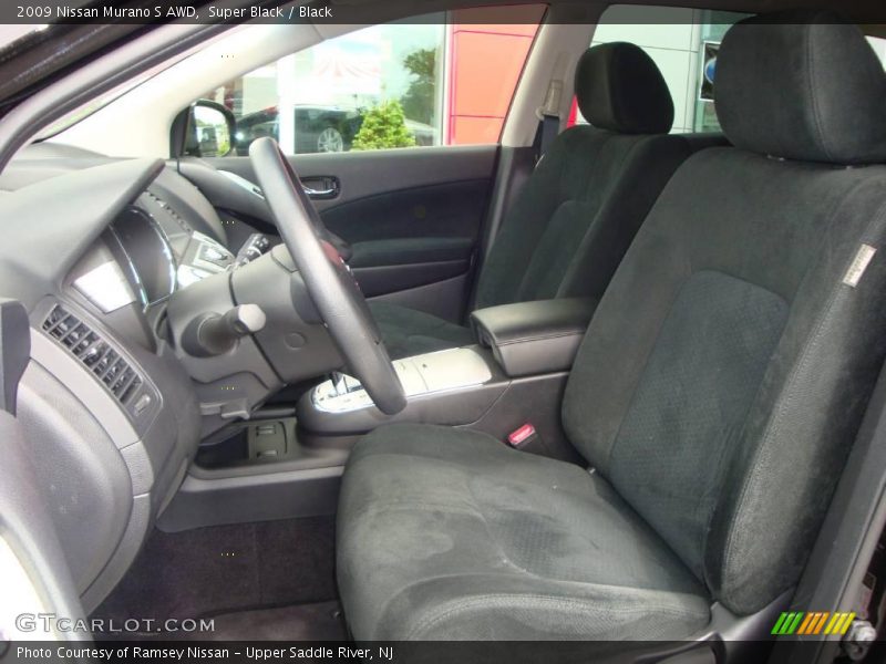 Super Black / Black 2009 Nissan Murano S AWD