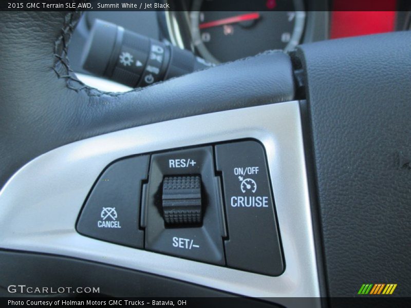Summit White / Jet Black 2015 GMC Terrain SLE AWD