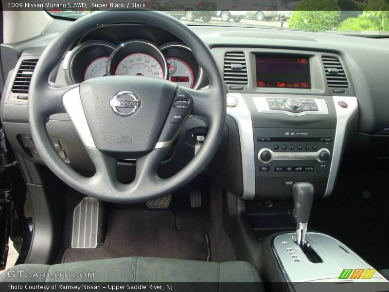 Super Black / Black 2009 Nissan Murano S AWD