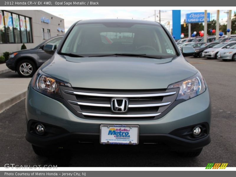 Opal Sage Metallic / Black 2012 Honda CR-V EX 4WD