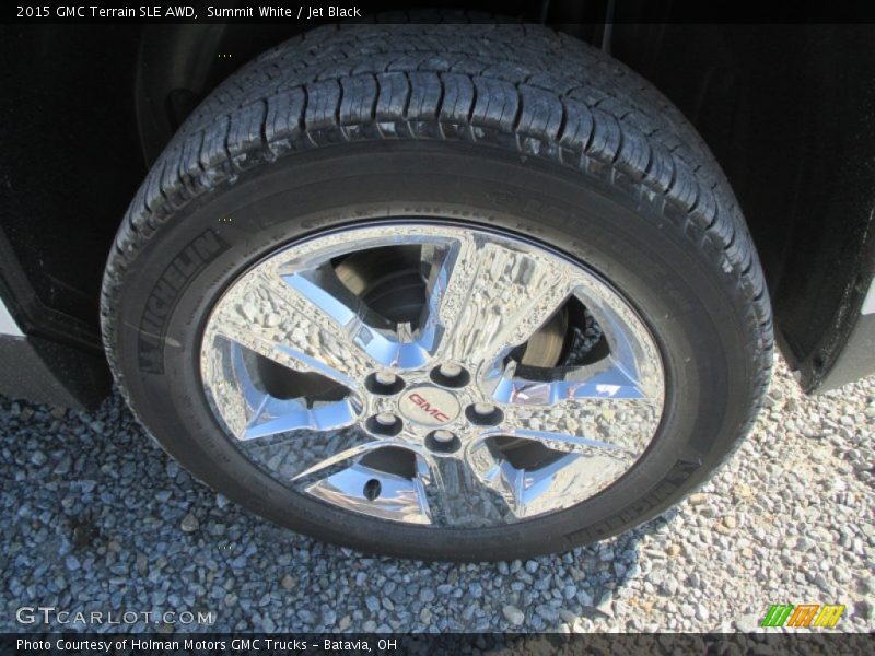 Summit White / Jet Black 2015 GMC Terrain SLE AWD