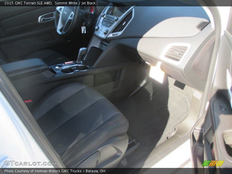 Summit White / Jet Black 2015 GMC Terrain SLE AWD