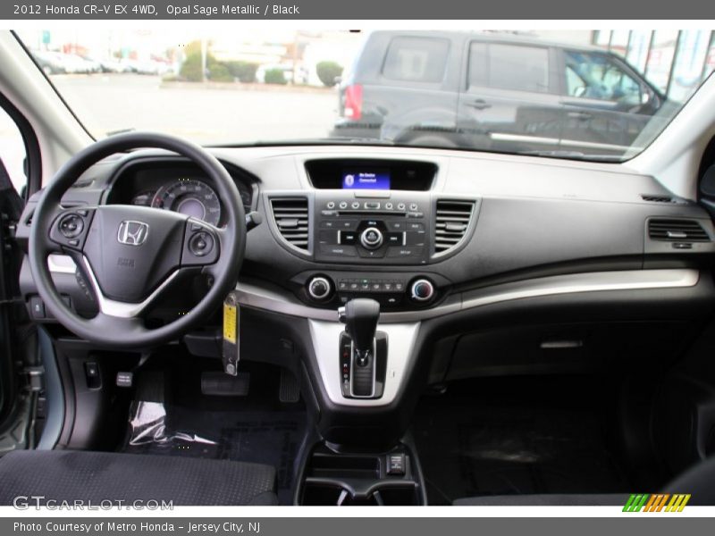 Opal Sage Metallic / Black 2012 Honda CR-V EX 4WD