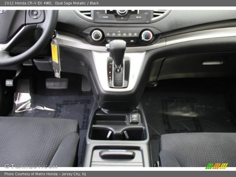 Opal Sage Metallic / Black 2012 Honda CR-V EX 4WD
