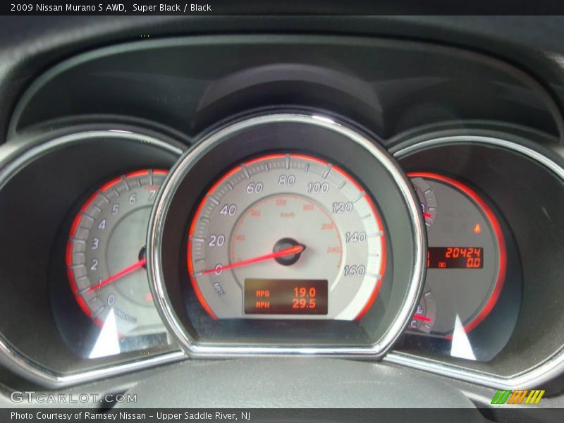 Super Black / Black 2009 Nissan Murano S AWD