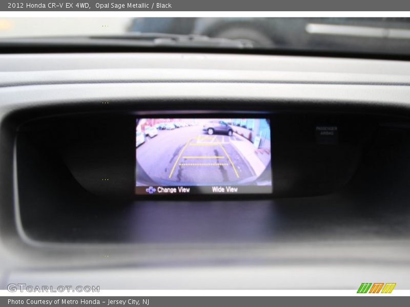Opal Sage Metallic / Black 2012 Honda CR-V EX 4WD