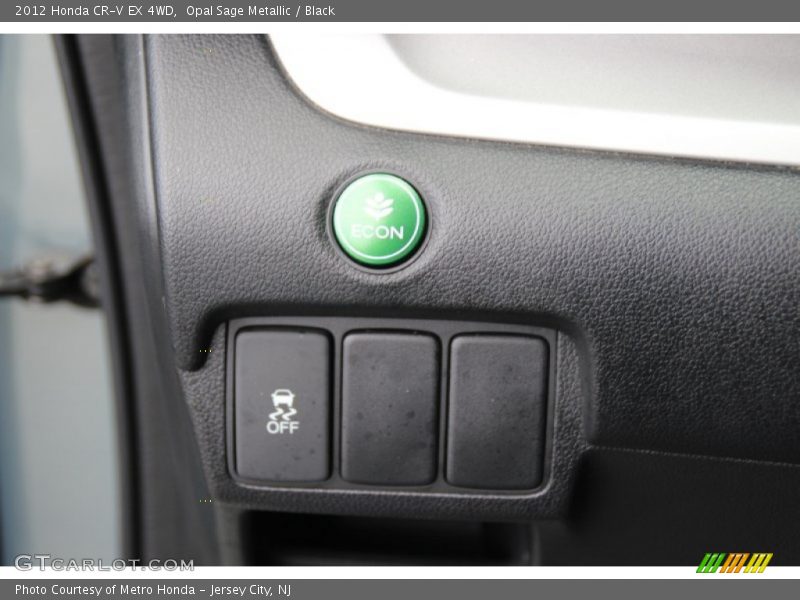 Opal Sage Metallic / Black 2012 Honda CR-V EX 4WD