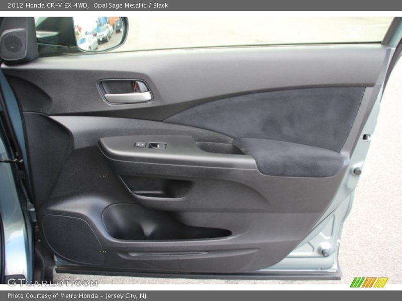 Opal Sage Metallic / Black 2012 Honda CR-V EX 4WD
