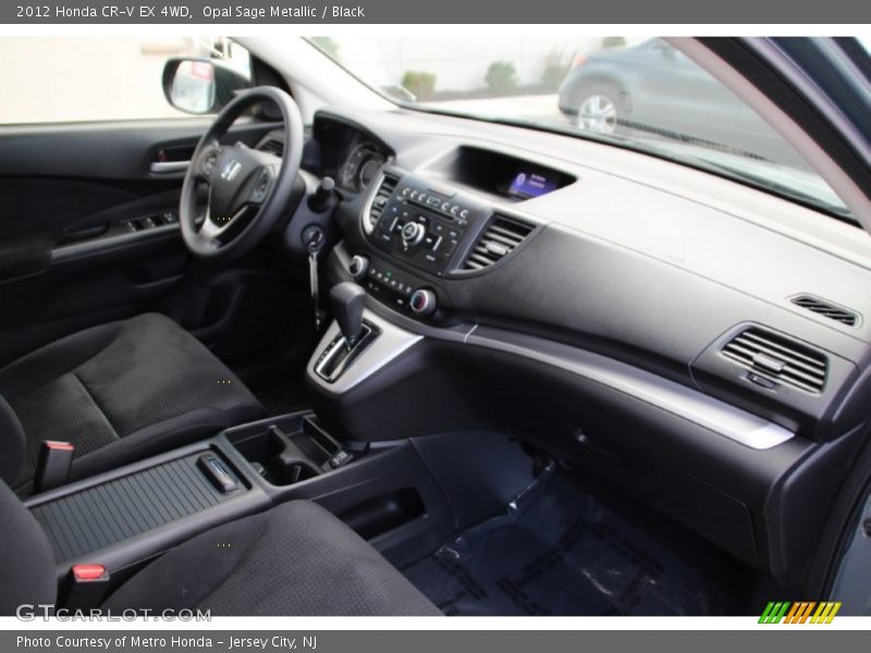 Opal Sage Metallic / Black 2012 Honda CR-V EX 4WD