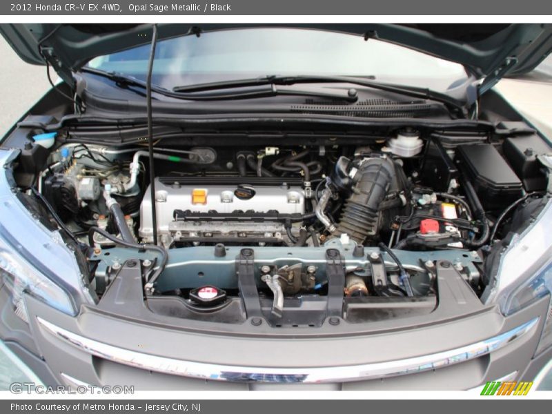 Opal Sage Metallic / Black 2012 Honda CR-V EX 4WD
