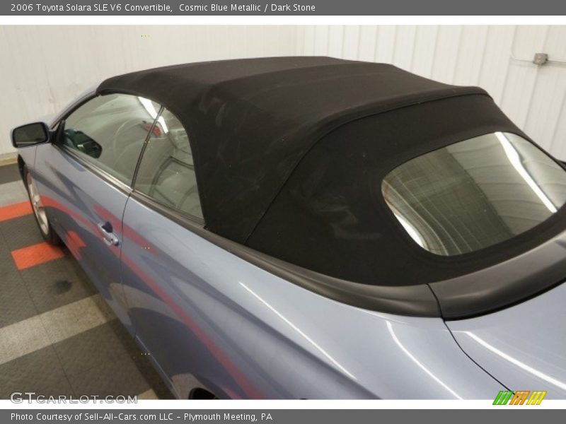 Cosmic Blue Metallic / Dark Stone 2006 Toyota Solara SLE V6 Convertible