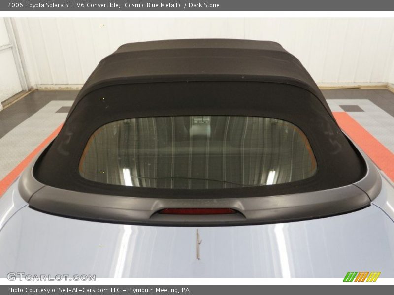 Cosmic Blue Metallic / Dark Stone 2006 Toyota Solara SLE V6 Convertible