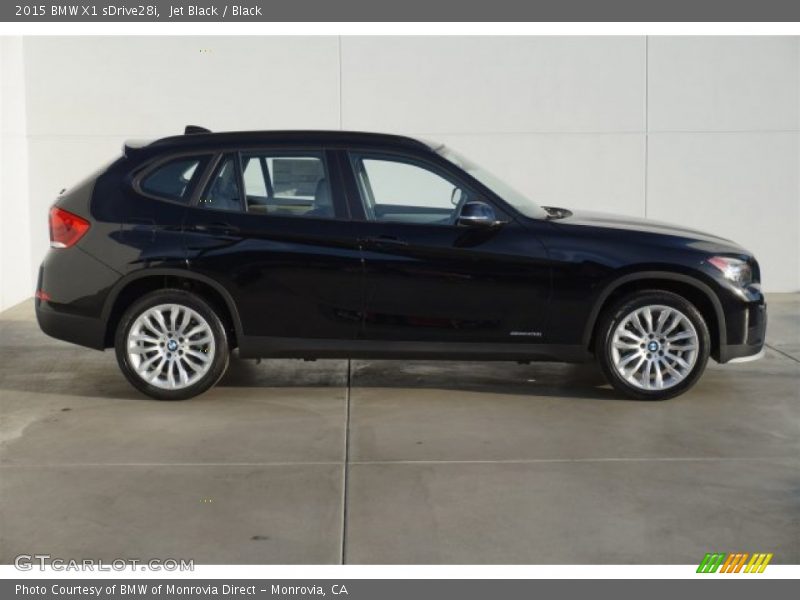Jet Black / Black 2015 BMW X1 sDrive28i