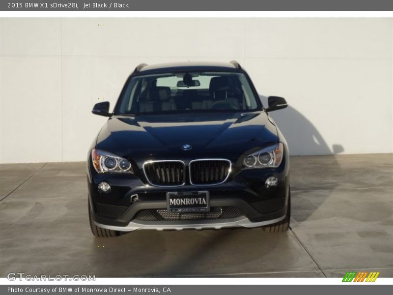 Jet Black / Black 2015 BMW X1 sDrive28i