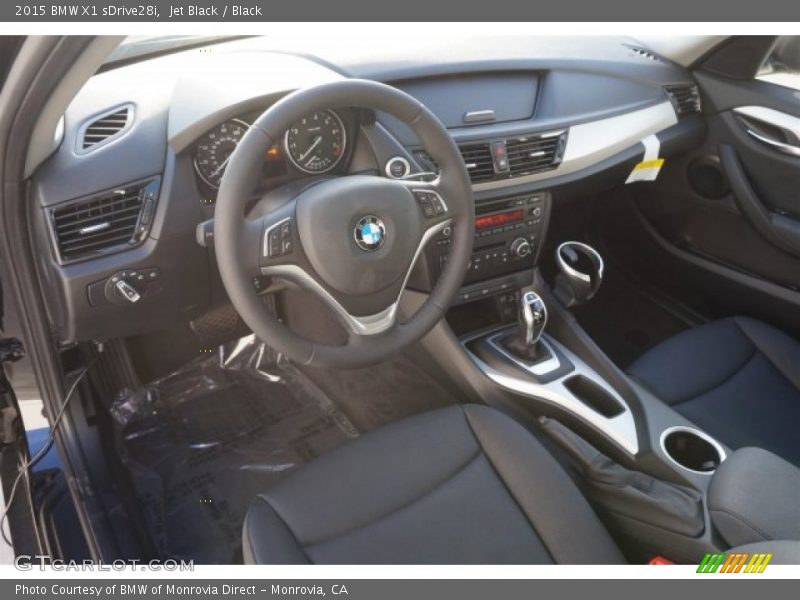 Jet Black / Black 2015 BMW X1 sDrive28i