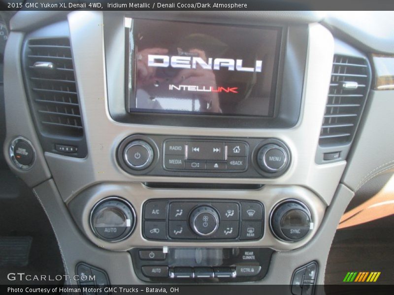 Iridium Metallic / Denali Cocoa/Dark Atmosphere 2015 GMC Yukon XL Denali 4WD