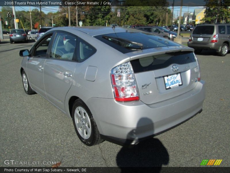 Classic Silver Metallic / Gray 2008 Toyota Prius Hybrid Touring