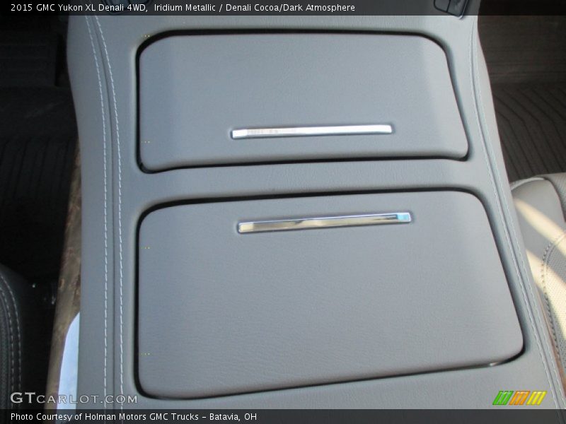 Iridium Metallic / Denali Cocoa/Dark Atmosphere 2015 GMC Yukon XL Denali 4WD