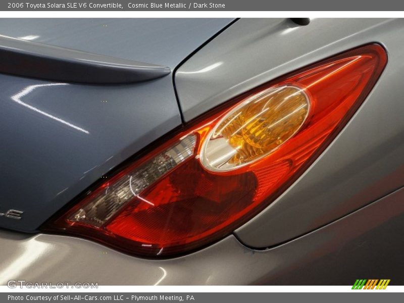 Cosmic Blue Metallic / Dark Stone 2006 Toyota Solara SLE V6 Convertible