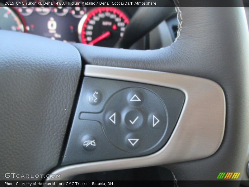 Iridium Metallic / Denali Cocoa/Dark Atmosphere 2015 GMC Yukon XL Denali 4WD