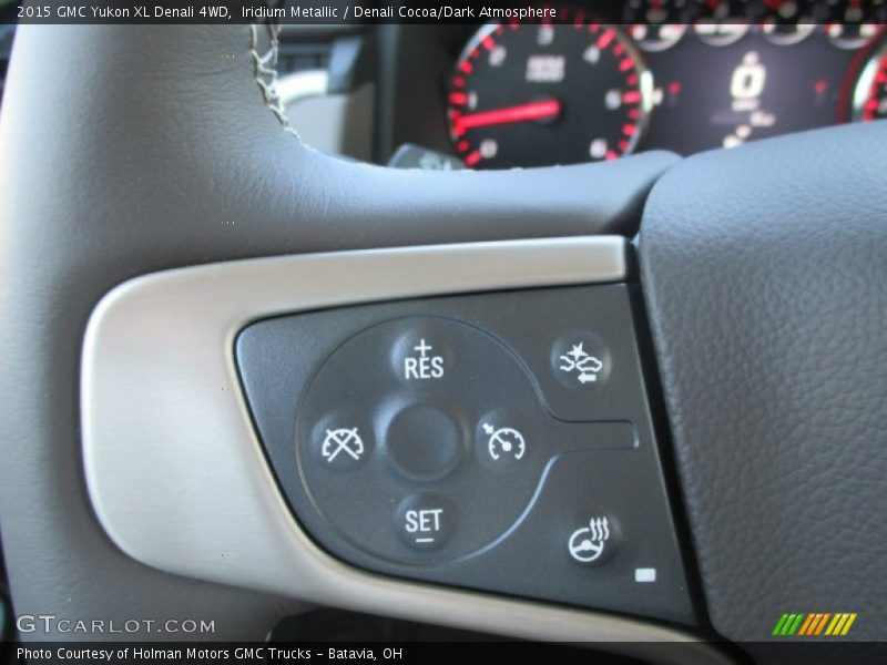 Iridium Metallic / Denali Cocoa/Dark Atmosphere 2015 GMC Yukon XL Denali 4WD