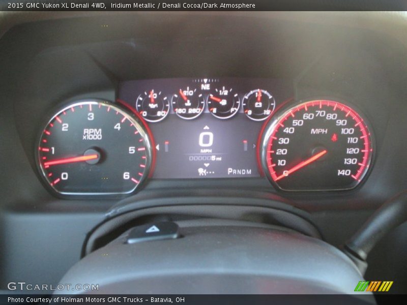 Iridium Metallic / Denali Cocoa/Dark Atmosphere 2015 GMC Yukon XL Denali 4WD