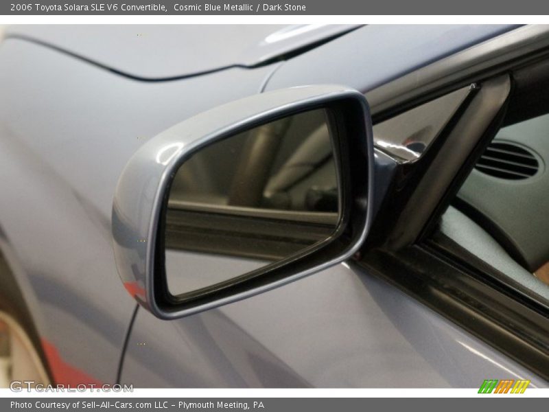 Cosmic Blue Metallic / Dark Stone 2006 Toyota Solara SLE V6 Convertible