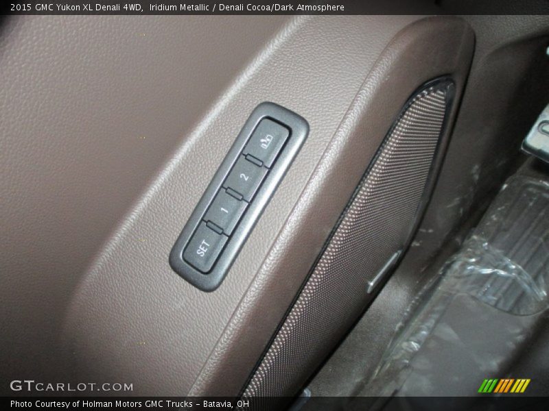 Iridium Metallic / Denali Cocoa/Dark Atmosphere 2015 GMC Yukon XL Denali 4WD