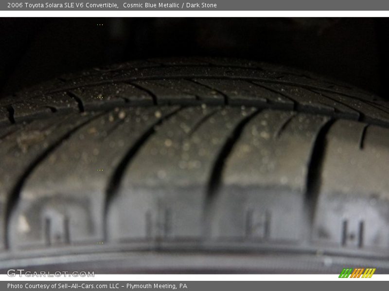 Cosmic Blue Metallic / Dark Stone 2006 Toyota Solara SLE V6 Convertible
