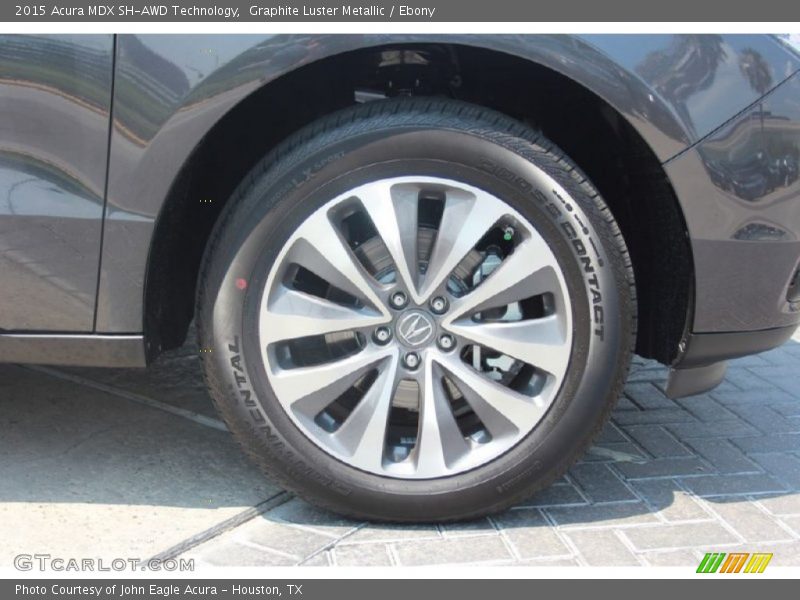 Graphite Luster Metallic / Ebony 2015 Acura MDX SH-AWD Technology