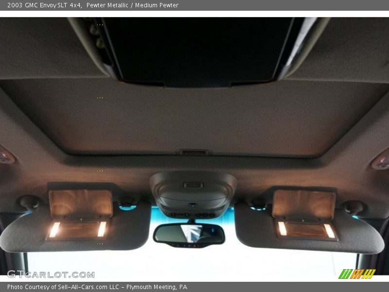 Pewter Metallic / Medium Pewter 2003 GMC Envoy SLT 4x4