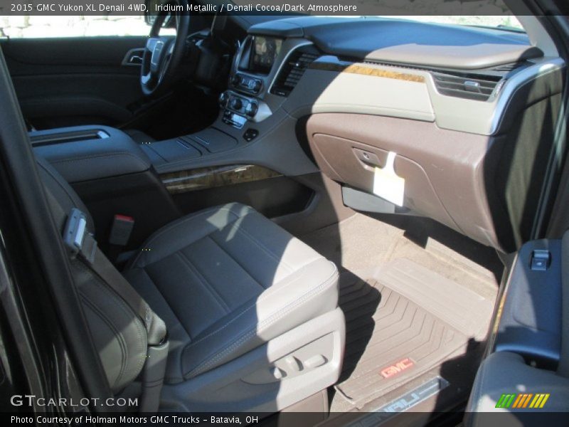 Iridium Metallic / Denali Cocoa/Dark Atmosphere 2015 GMC Yukon XL Denali 4WD