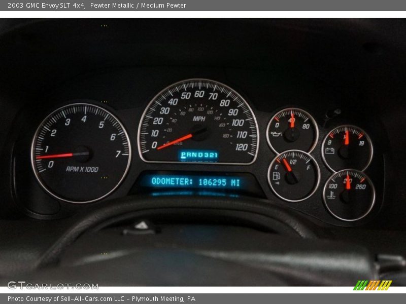 Pewter Metallic / Medium Pewter 2003 GMC Envoy SLT 4x4