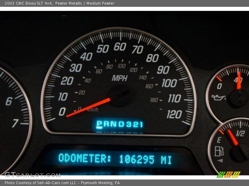 Pewter Metallic / Medium Pewter 2003 GMC Envoy SLT 4x4