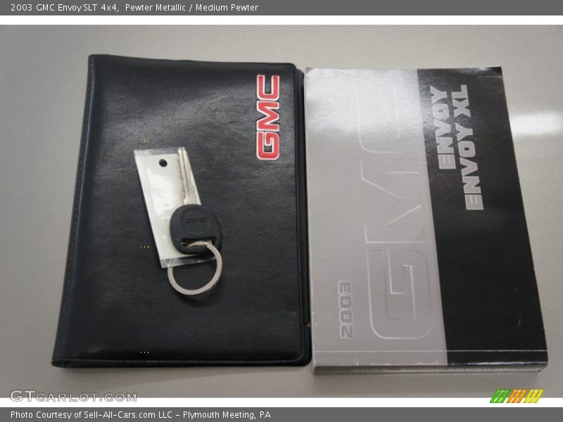 Pewter Metallic / Medium Pewter 2003 GMC Envoy SLT 4x4