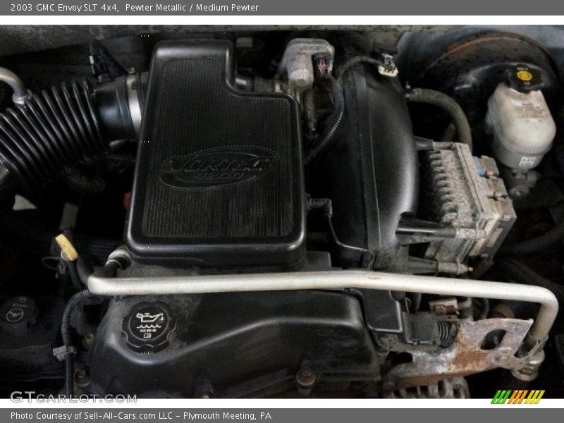 Pewter Metallic / Medium Pewter 2003 GMC Envoy SLT 4x4