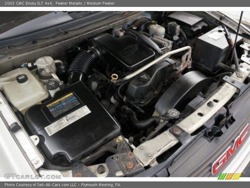 Pewter Metallic / Medium Pewter 2003 GMC Envoy SLT 4x4