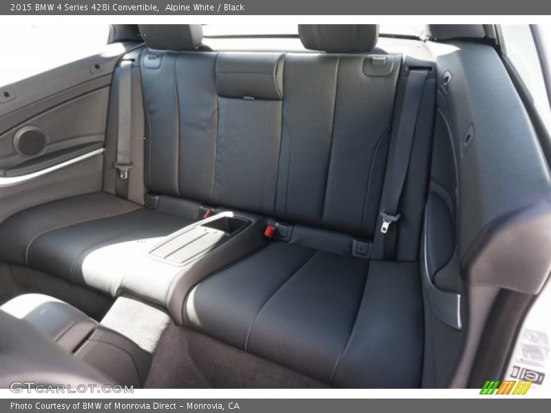 Alpine White / Black 2015 BMW 4 Series 428i Convertible