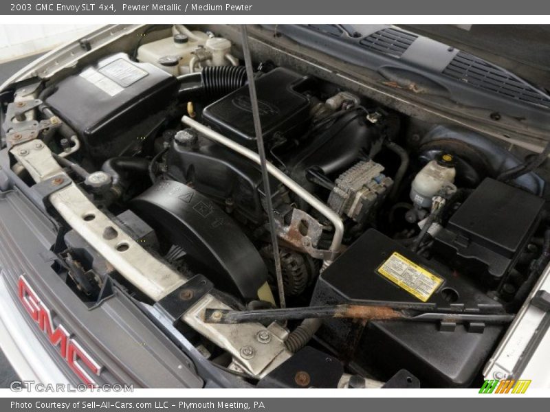 Pewter Metallic / Medium Pewter 2003 GMC Envoy SLT 4x4