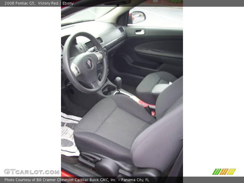 Victory Red / Ebony 2008 Pontiac G5