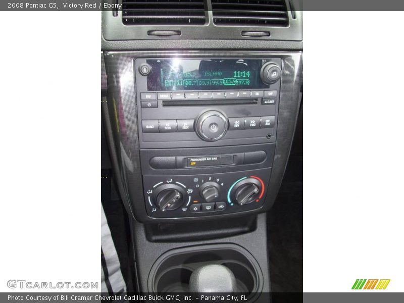 Victory Red / Ebony 2008 Pontiac G5